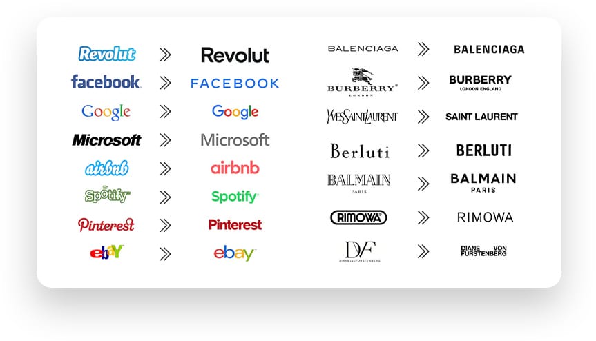 Brand design evolution