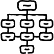 organizational chart illustration