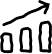 chart with increasing graph illustration